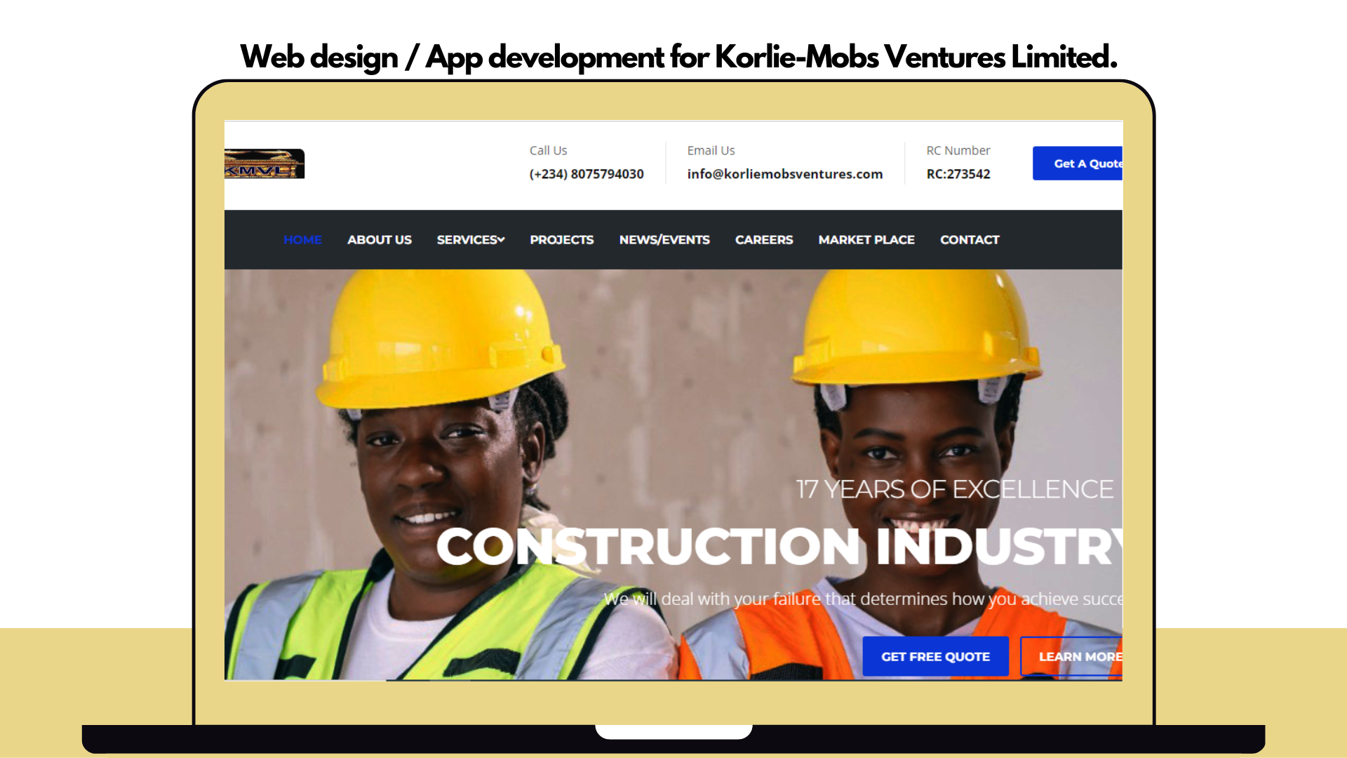 Web/Mobile App Company in abuja